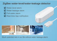 Sensor De Agua Ewelink Zigbee3.0 Alarma De Fugas Detector De Inundación Seguridad Sistema Compatible Con Gateway Zigbee - details 4