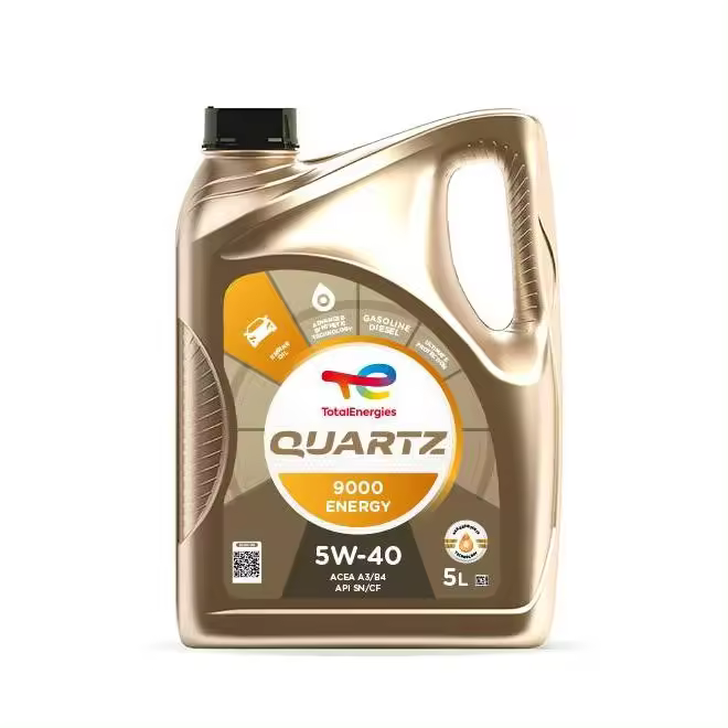 Aceite de Motor Lubricante Total 5W40 Quartz 9000 Energy 5 Litros - 1