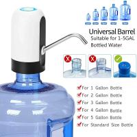 Botella De Agua Con Bomba Eléctrica Dispensador Automático Portátil Para Cocina Y Hogar Herramientas De Uso Doméstico - details 6