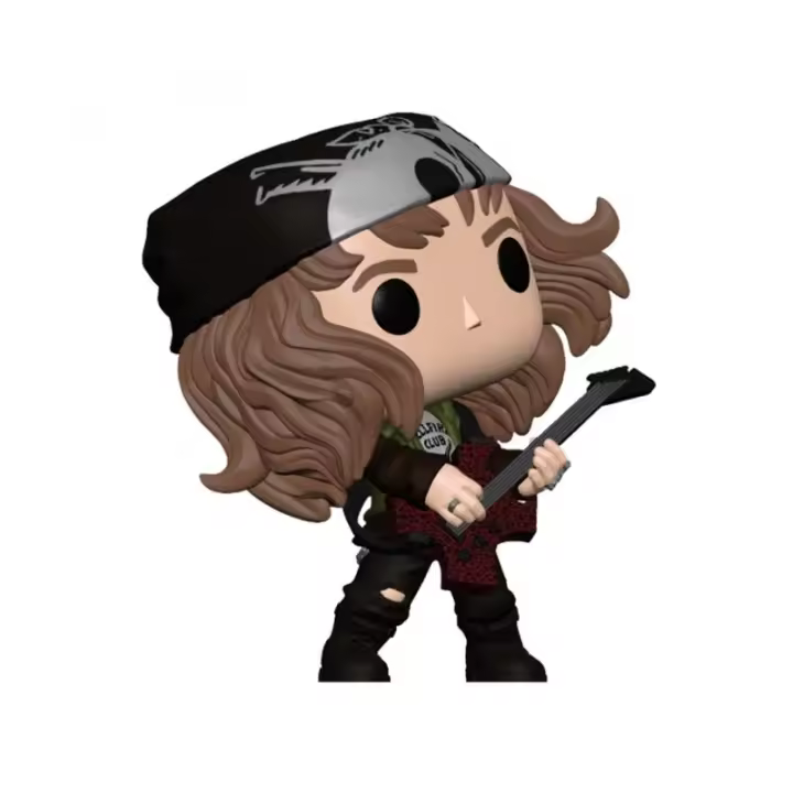 Funko POP! Stranger Things - Serie - ST S4 - Hunter Eddie with Guitar - Figura Coleccionable Oficial - Juguete para Niños y Adultos - Fans - Diversidad de Personajes y Temáticas - 1