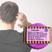 Acondicionador Sólido + Champú Sólido Anticaspa. Pumarshop Cinnia Natura. Suaviza el Cabello y Nutre. Elimina el picor - details 2