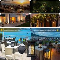 Lámparas Solares LED Para Jardín Patio Fiesta Decorativas Impermeables Con Cadena Colgantes Pack 1-3 Decoración De Jardín Y Patio - details 2