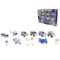 Gerimport Set vehículos de emergencia 12 piezas 38 x 6 x 29 cm - details 1