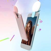 Mini Luz De Autoconexión Portátil Con Clip Para Selfies LED Recargable Por USB Fuente De Luz Para Móvil Material ABS Y Cristal - details 4