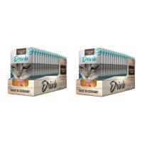 2 x Pack 20X40 Gr - Leonardo Drink & Care Beauty Sopa con Pollo en Sobres para Gatos - Alimento complementario para gatos adultos - Promueve la ingesta de líquidos y la salud y brillo del pelaje - details 0