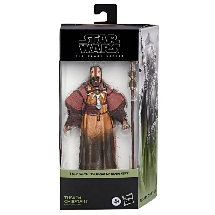 Figura Tusken Chieftain The Book of Boba Fett Star Wars 15cmFigura  Coleccionable - Idea de Regalo- Mercancia Oficial - Juguetes para Niños y Adultos - Movies Fans - Muñeco para Coleccionistas y Exposición - 1