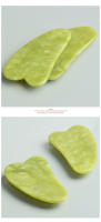 Masajeador De Rostro Gua Sha Herramienta De Cuidado De La Piel Para Levantamiento Corporal Y Adelgazamiento Con Rodillo De Jade Store Scraper - details 14