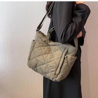 Bolso Grande Para Mamá De Algodón Con Gran Capacidad Para Bebé Diaper Bolsa De Compras Materna Estilo Messenger Cierre De Cremallera - details 16