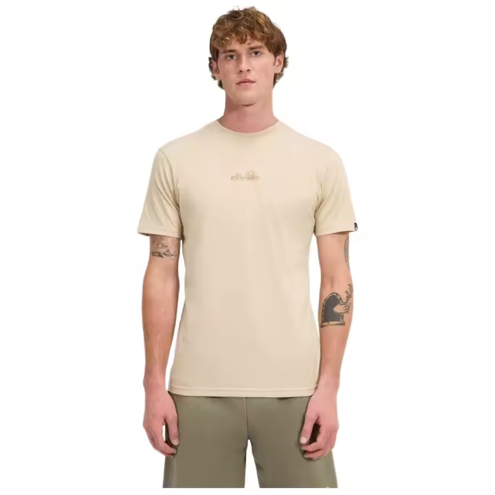 Camiseta de Manga Corta ELLESSE Ollio para hombre en color beige - 1