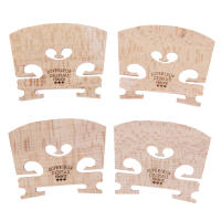 Juego De 4 Puentes De Violín De Madera De Maple Accesorios Para Instrumentos Musicales Adecuado Para Violines De Tamaño 4/4-3/4 Partes De Violín Herramientas Para Músicos - details 1