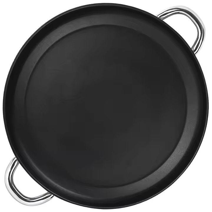 ALZA ® Classic Master paellera, fabricada en Acero Inoxidable 18/10, antiadherente triple capa, apta para todo tipo de cocinas, inducción, asas de acero, apto para horno - 1