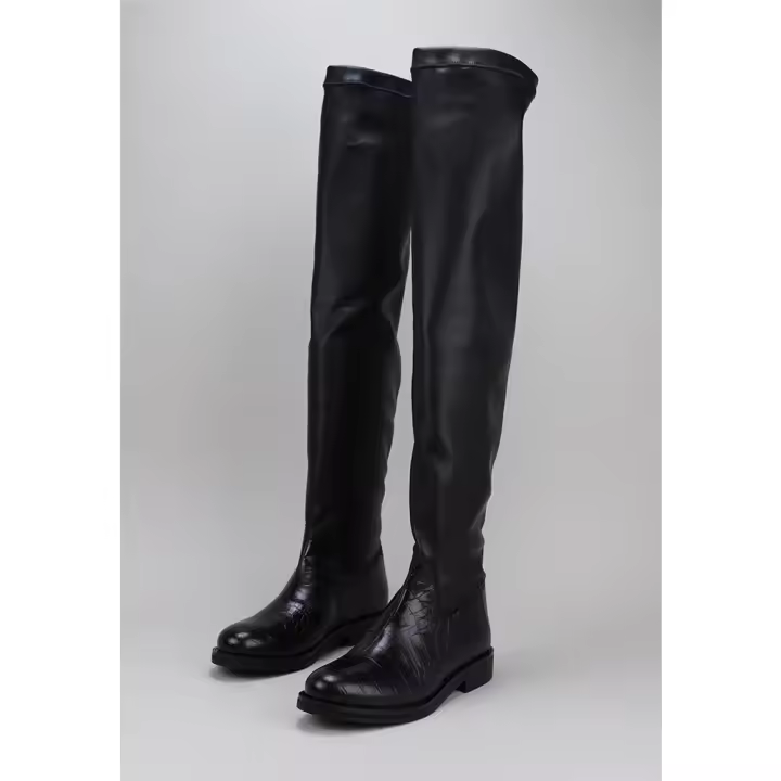 Roberto Torretta INFINITY BOOTS Botas Planas Mujer Negro - 1