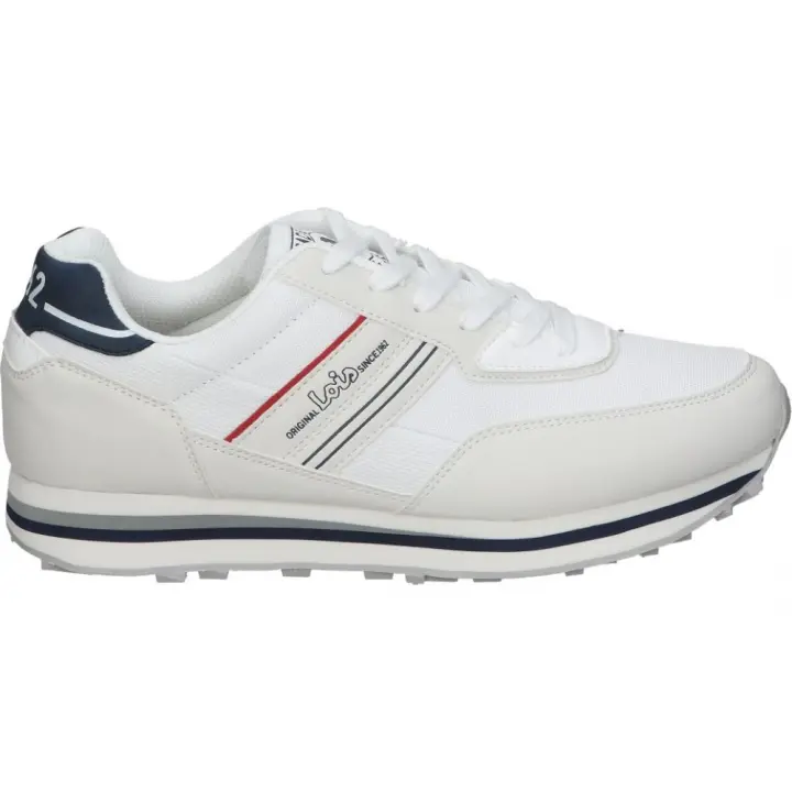 ZAPATOS LOIS 64244 CABALLERO BLANCO/MARINO - 1