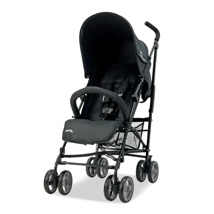 Asalvo Silla de Paseo Trotter Plus – Cochecito de paseo Ligera, Compacta y Fácil de Manejar, con Plegado Rápido y Respaldo Reclinado para Bebés hasta 22 kg - 1