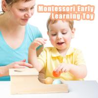 Juguete Montessori Caja De Monedas De Madera Con Juego De Bolas Y Puzzle Doble Cajón Regalo Educativo Para Bebés De 2 a 6 Años - details 22