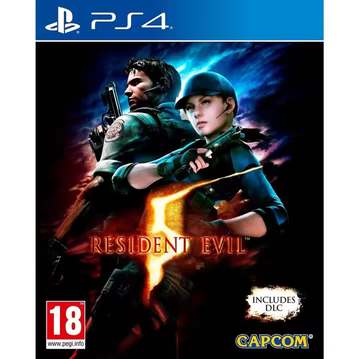 Resident Evil 5 Hd Ps4, juego nuevo original precintado, PAL ESPAÑA - 1
