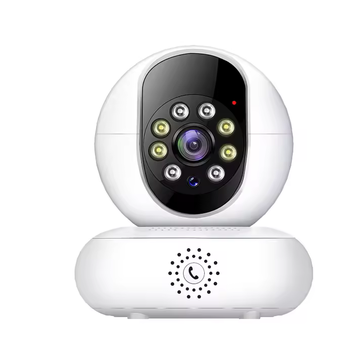 Cámara domo PTZ IP inalámbrica para seguridad del hogar,2K Camara Vigilancia WiFi Interior 360°, Monitor de bebé CCTV de 2MP, 1080P, Nocturna HD de 10 m, WiFi 5G/2.4 GHz, Detección Humana AI, Audio Bidireccional, Llamada de un Toque, para Bebé/Mascotas, - 1