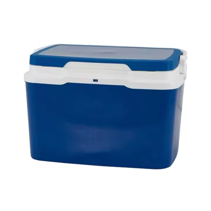 Nevera Portátil Térmica Azul y Blanco Polipropileno Ideal Para Actividades al Aire Libre en el Jardín Camping Barbacoas Pisicna Playa Capacidad 5/10/16/24/29/42LLitros - 1