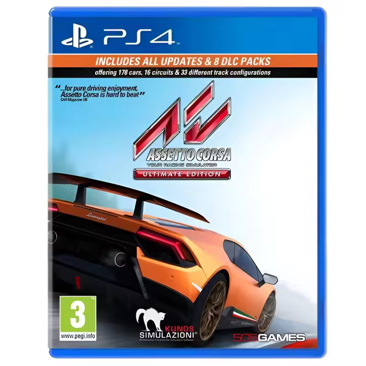 Assetto Corsa Ultimate Edition (Importacion UK) - PS4 - Nuevo Precintado - 1