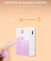 Lámpara Nocturna LED Con Sensor De Movimiento Multicolor Recargable Por USB Para Armario Cocina Escaleras Iluminación De Ambiente - details 2