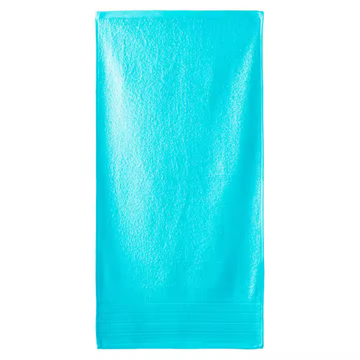 Lanovenanube - Toalla baño DIAMANTE - 100% algodón rizo americano - Color Turquesa - 1