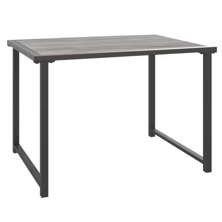 Mesa de Jardín de Maple gris antracita 55x40x37 cm - 1