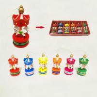 Caballito De Carrusel De Madera Para Adornos Navideños Colgantes Para Árbol De Navidad Regalo De Año Nuevo Juguete Para Niños Decoración De Fiesta En Casa - details 9