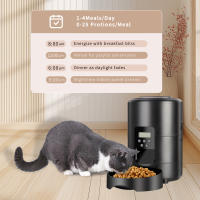 Dispensador Automático De Alimentos Para Mascotas 2L TuYa APP Control Inteligente Para Gatos Y Perros Alimento Seco Taza De Medición 50g-100g - details 2