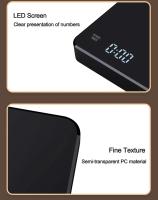 Báscula De Café Digital Con Pantalla LED USB 3KG Máxima Unidad De Medición: OZ/ML/G Escala De Acero Inoxidable Para Cocina - details 9