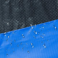 AREBOS Trampolin Sicherheitsnetz + Randabdeckung Randschutz 305 cm 8 Stangen - details 9