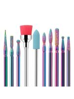 10Pcs/Box Cuchillas De Tungsteno Para Manicura Accesorios De Taladro De Uñas Herramientas De Arte De Uñas Para Máquina Cortador De Uñas - details 1