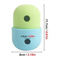Juguete Interactivo Para Perros Bola De Masticar Con Dispensador De Golosinas Alimenticio De Silicona Juguete De Masticar Para Dientes Juguete Lento De Alimentación Para Mascotas - details 0
