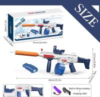 Rifle de agua M416 para Niños y Adultos Automático Pistola de Agua de Alto Alcance Hasta 10m para Fiestas, Playa, Piscina al Aire Libre - details 1