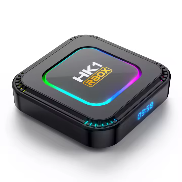 Android 13,0 TV Box, HK1 RBOX 4GB RAM 128 ROM RK3528 WiFi6 de Cuatro núcleos 2,4 Ghz/5,8 Ghz BT5.0 8K HDR10 + Ultra HD USB3.0 - 1