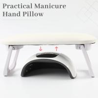 Almohada De Uñas H6 Para Arte De Uñas Portátil Plegable Fácil De Limpiar No Eslipiente Y Cómodo Material PU - details 1