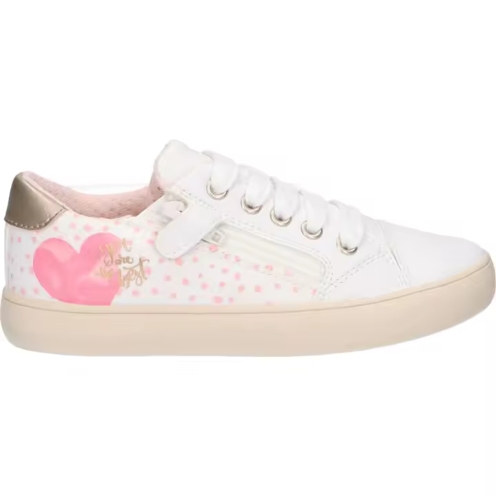 Deportivas de Niña geox J024NB 0AW54 J GISLI C1364 WHITE-DK PINK - 1