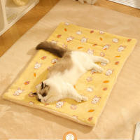 Manta Para Mascotas De Otoño E Invierno Manta Para Perro Y Gato Manta Suave Para Descansar Todas Las Estaciones Coral Fleece Lavable a Mano - details 4