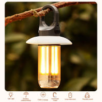 Linterna De Camping Multifuncional Portátil Recargable Luz De Trabajo Para Tienda De Camping 5 Modos Impermeable Con Gancho De Emergencia - details 1
