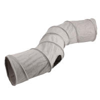Túnel Para Gatos Plegable Y Colapsable Interactivo De Gran Espacio Juguete De Seda Para Gatitos Pequeños Y Mascotas - details 5