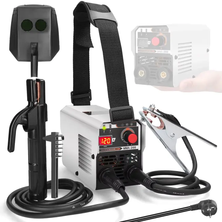 Máquina de soldadura MMA MIG MAG TIG, soldador inversor IGBT DC, alimentación automática de cables, soldadura de contacto, soldador de arco sin Gas blindado por Gas - 1