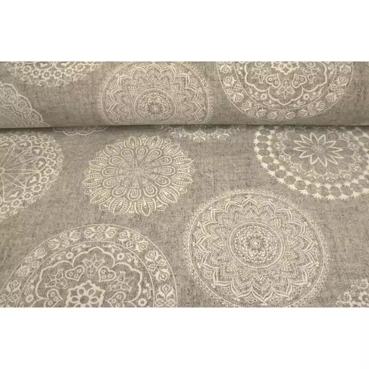 No Application Tela Loneta Estampada para Mantel y Cojín - Ancho 2.80m - Manualidades - 1