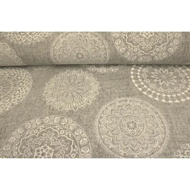 No Application Tela Loneta Estampada para Mantel y Cojín - Ancho 2.80m - Manualidades - 1