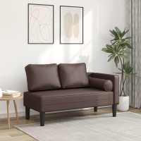 vidaXL Sofá diván con cojines cuero sintético en color Gris/Crema/Capuchino y más | acolchados duraderos para sofás de jardín terraza exterior - details 5