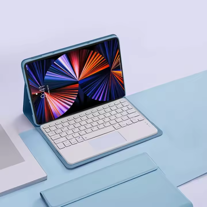 Funda Protectora de Cuero para Honor Pad 9 2024 Teclado Táctil A Prueba de Golpes - 1