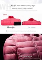 Chaquetas CON CAPUCHA DE Pato para Mujer, chaqueta FINA de Algodón y Plumas, Abrigo de manga Larga, Prendas de exterior, ropa de Invierno - details 1
