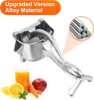 Exprimidor de frutas manual de acero inoxidable Heavy Duty aleación limón prensa exprimidor Premium calidad naranja simple extractor herramienta Mano metal máquina doméstica - details 3
