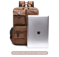 Mochila De Lona Para Hombres MARKROYAL Bolso De Hombro Para Estudiantes Con Capacidad Para Portátil De 15 Pulgadas Bolsa Escolar Casual Para Adolescentes - details 4