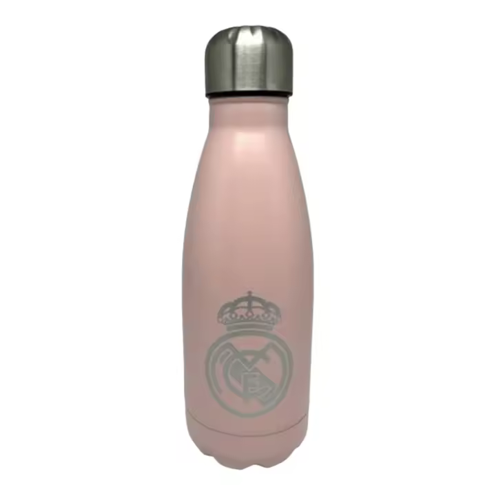 Botella Agua para Niños Aluminio sin BPA 500-600ml  Cantimplora con Correa para Niños y Niñas de Disney, Spiderman, Patrulla Canina, Peppa Pig, Frozen y más   Botellas de Fútbol 500ml  Distinto Colores.Botellas. - 1
