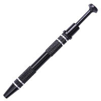 Herramienta De Succión Para Perlas Y Piedras Preciosas Con Cuatro Agujas Soporte De Cuentas Herramienta De Cogedor De Piercing Corporal Pluma De Polvo Metal Inoxidable - details 6