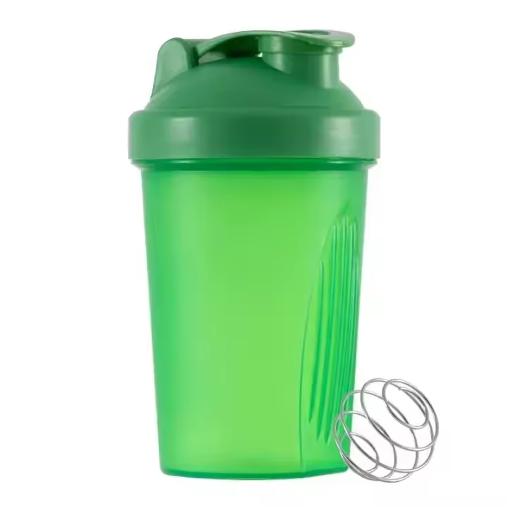 Botella De Deporte 400ML Mezclador De Polvo De Proteína De Avena Plástico Portátil Para Gimnasio Y Exterior Reutilizable - 1